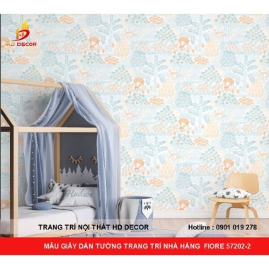 MẪU GIẤY DÁN TƯỜNG TRANG TRÍ NHÀ HÀNG  FIORE 57202-2 