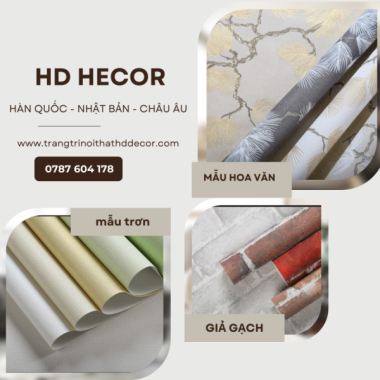 NƠI BÁN GIẤY DÁN TƯỜNG GIÁ RẺ 