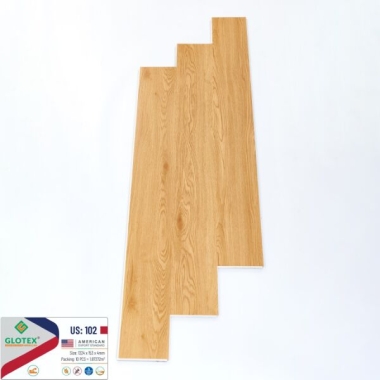 SÀN NHỰA ĐẾ CAO SU VÂN GỖ US102 