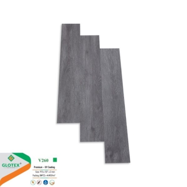 SÀN NHỰA GLOTEX 2MM KEO SẴN V260