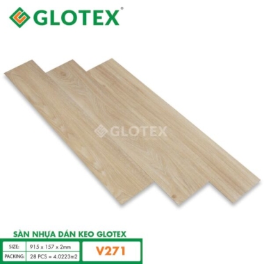 SÀN NHỰA  GLOTEX 2MM KEO SẴN V271