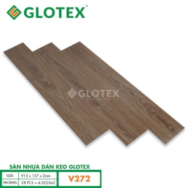 SÀN NHỰA GLOTEX 2MM KEO SẴN V272 