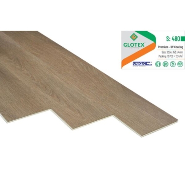 SÀN NHỰA GLOTEX HÈM KHÓA 4MM S 480