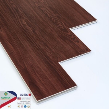 SÀN NHỰA GLOTEX HÈM KHÓA ĐẾ CAO SU S106