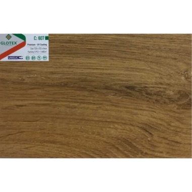 SÀN NHỰA HÈM KHÓA 6MM GLOTEX C607 