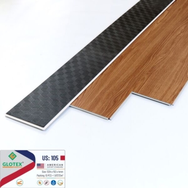 SÀN NHỰA HÉM KHÓA ĐẾ CAO SU S105