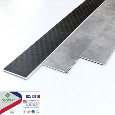 SÀN NHỰA HÉM KHÓA ĐẾ CAO SU US 109 