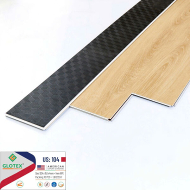 Sàn nhựa SPC Glotex 4mm + IXPE.