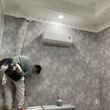 THI CÔNG GIẤY DÁN TƯỜNG GIÁ BAO NHIÊU ? 