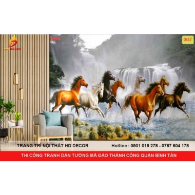 THI CÔNG TRANH DÁN TƯỜNG MÃ ĐÁO THÀNH CÔNG QUẬN BÌNH TÂN 