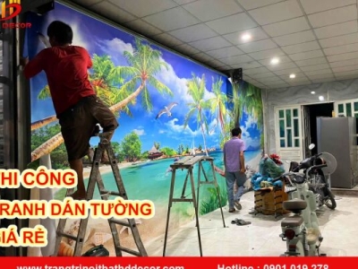 THI CÔNG TRANH DÁN TƯỜNG UY TÍN QUẬN TÂN PHÚ 
