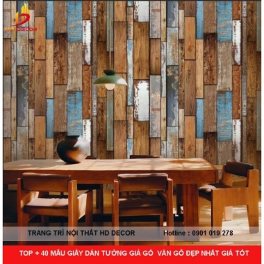 TOP + 40 MẪU GIẤY DÁN TƯỜNG GIẢ GỔ  VÂN GỖ ĐẸP NHẤT GIÁ TỐT 