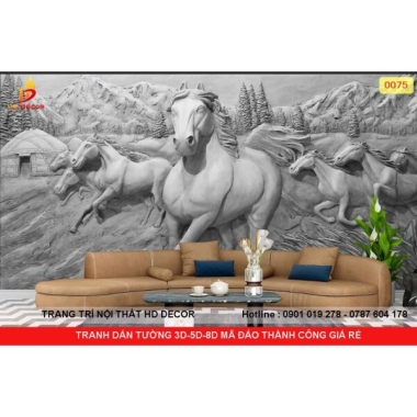 TRANH DÁN TƯỜNG 3D-5D-8D MÃ ĐÁO THÀNH CÔNG GIÁ RẺ 