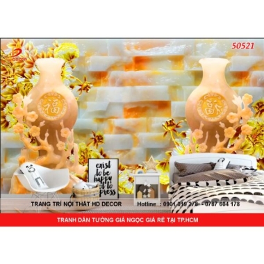 TRANH DÁN TƯỜNG GIẢ NGỌC GIÁ RẺ TẠI TP.HCM 