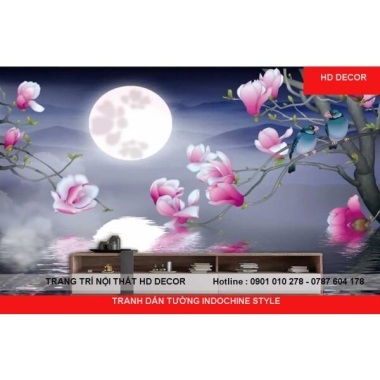 TRANH DÁN TƯỜNG INDOCHINE STYLE 
