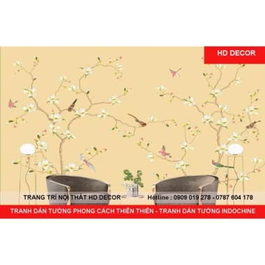 TRANH DÁN TƯỜNG PHONG CÁCH THIÊN NHIÊN - TRANH DÁN TƯỜNG INDOCHINE 